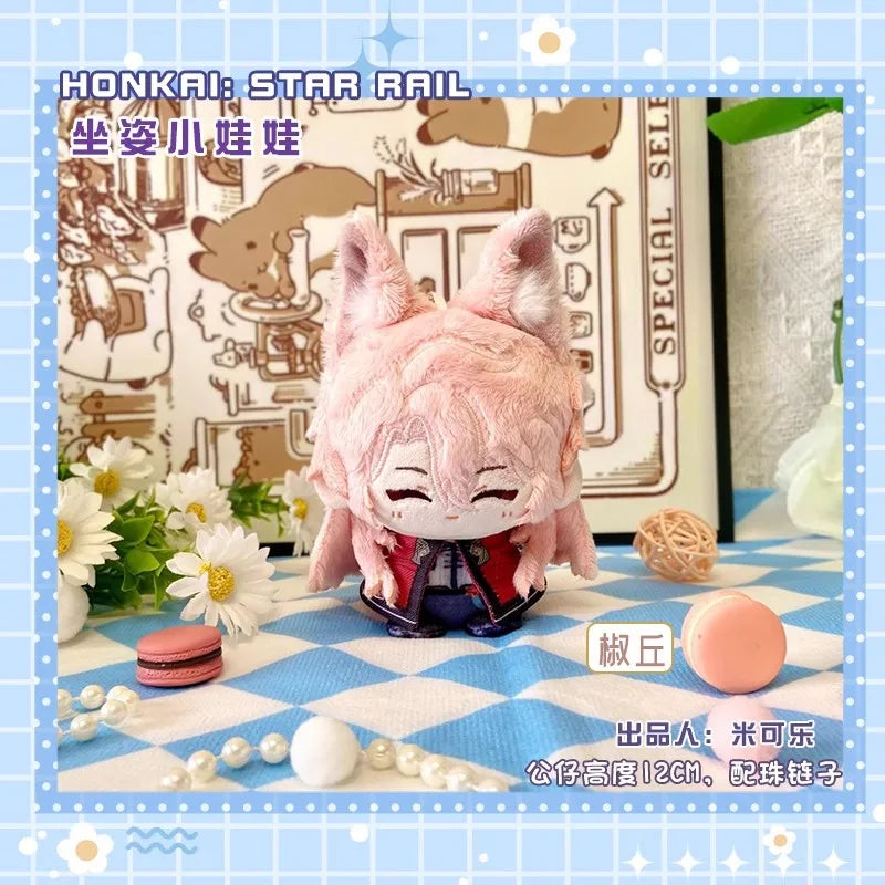 Honkai: Star Rail Plush dolls New Sunday Aventurine Boothill Himeko Pepper Fu Xuan Robin Hill tapirze Feixiao Kids Gifts Toys