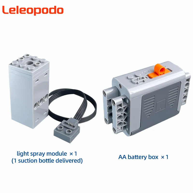 MOC Power Functions Enhanced Version M L XL Servo Red Motor Technical Part Building Block Toy Accessories Compatible with Brand