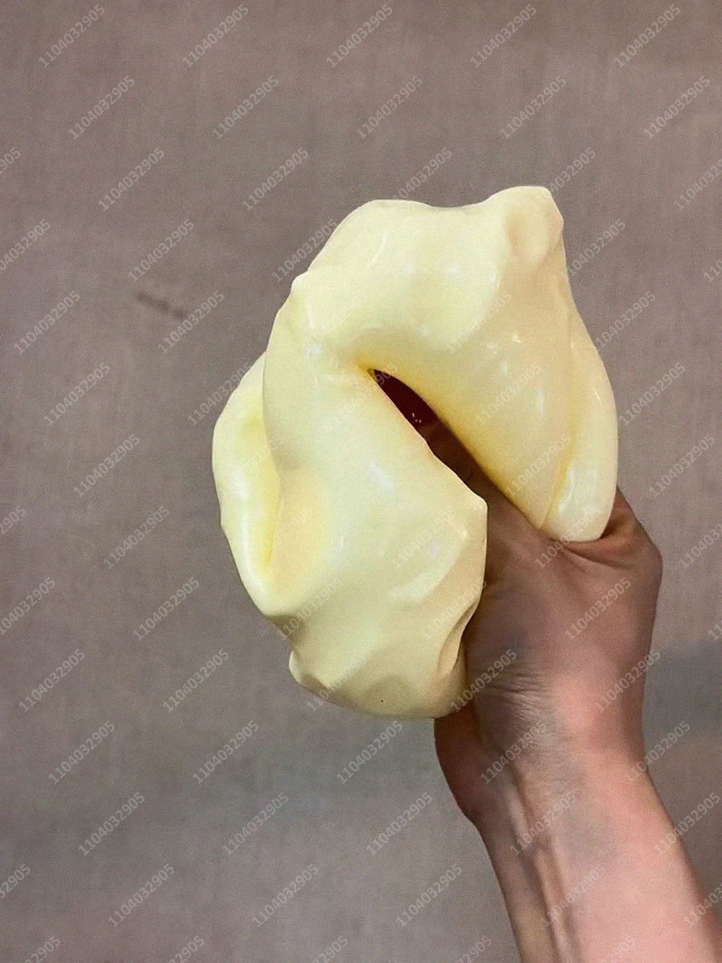 Jumbo Cheese Cube Stress Ball Big Cheese Shapeable Squeeze Ball Non-Bounce Fidget Toy ASMR Sensory Anti-Stress Christmas Gift