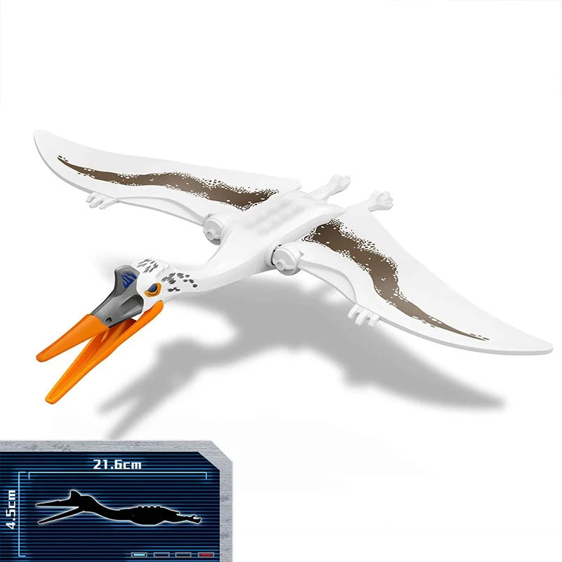 Jurassic Dinosaur World Park Indominus Rex Gyrosphere Escape Ball Owen Blue Model Building Blocks Enlighten Toys For Children