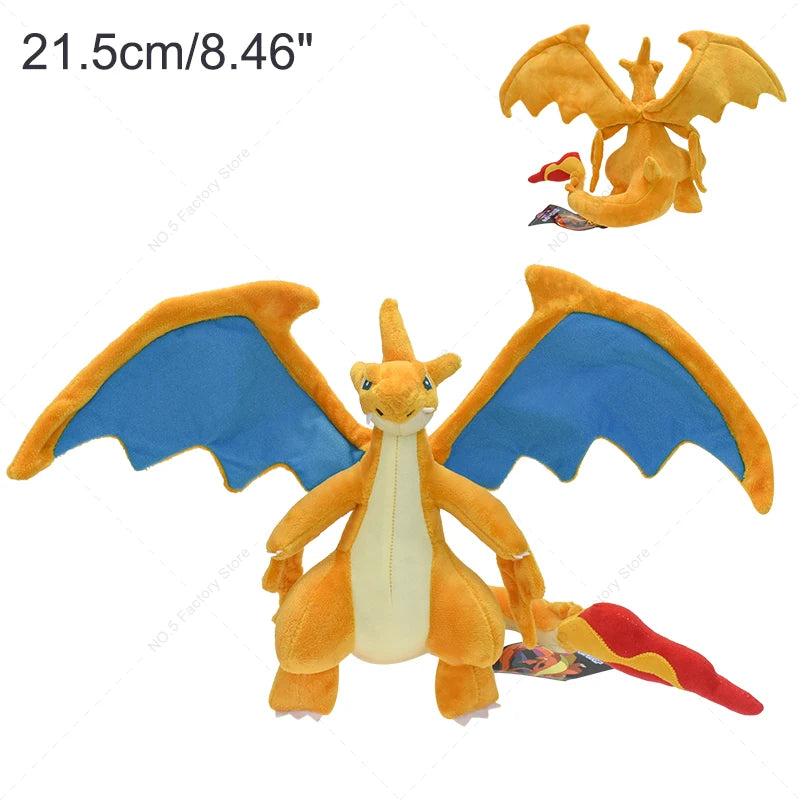70 Styles Pokemon Plush Toys Kawaii Charizard Lucario Dragonair Rayquaza Gyarados Anime Soft Dolls Kids Birthday Christmas Gifts