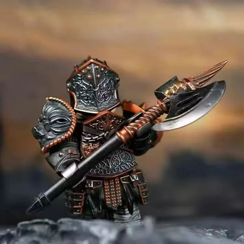 Medieval Round Table Knights Assemble Compatible Bricks Berserk Guts Puzzle Action Figures Model Building Blocks Doll Toy Gifts