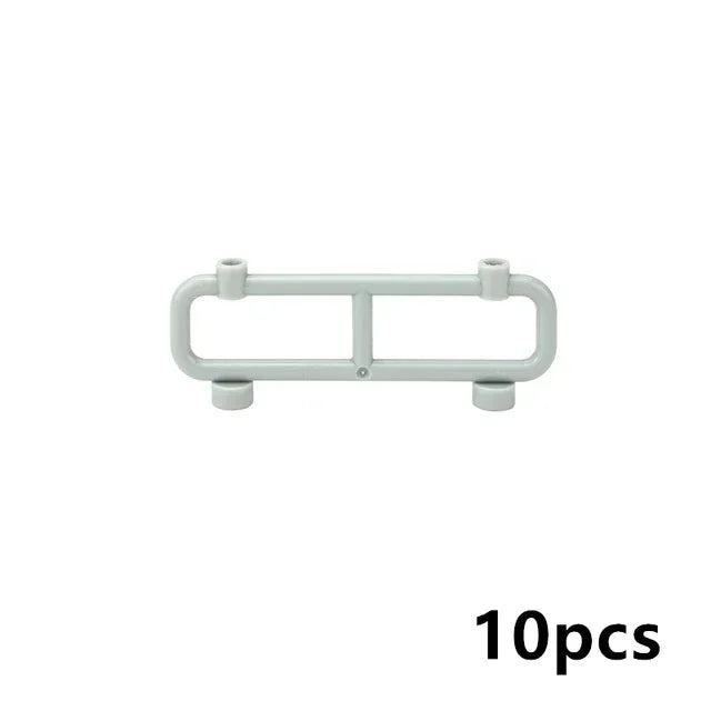 MOC City Friends House Parts Fence Stairs Ladder Gate Building Blocks Door Window Figures Garden Leduo DIY Accessories Bricks