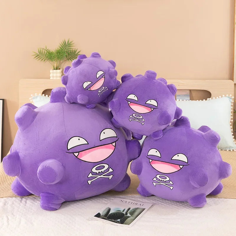 Pokemon Anime Cartoon Gastly Evolution Edition Haunter Gengar Plush Toy Anime Stuffed Doll Gift for Kid Birthday Xmas Collection