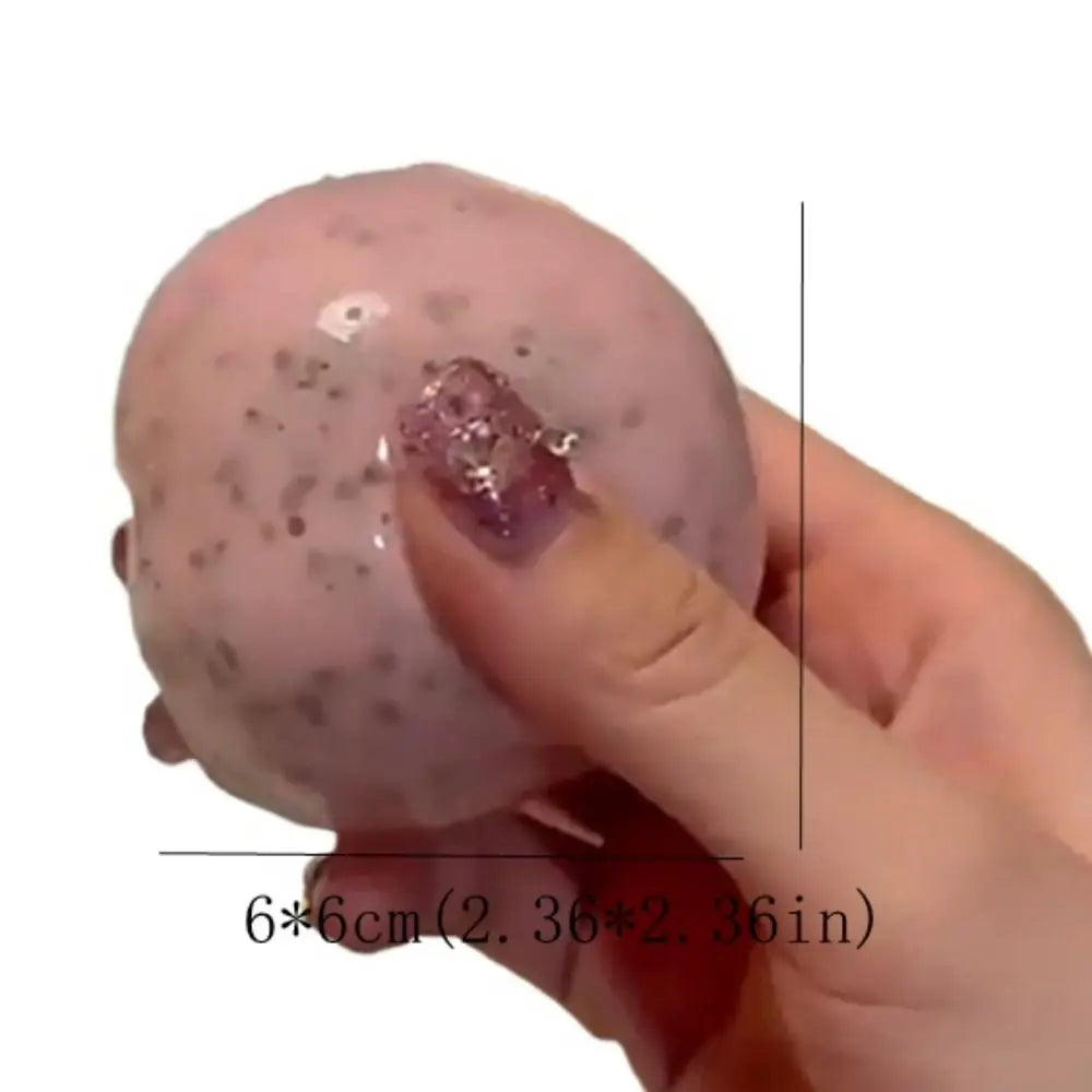 Trick Gift Butter Feel Squeeze Toy Shapeable Fidget Pinch Toy Realistic Fresh Handmade Ball Toy Children Birthday Gift