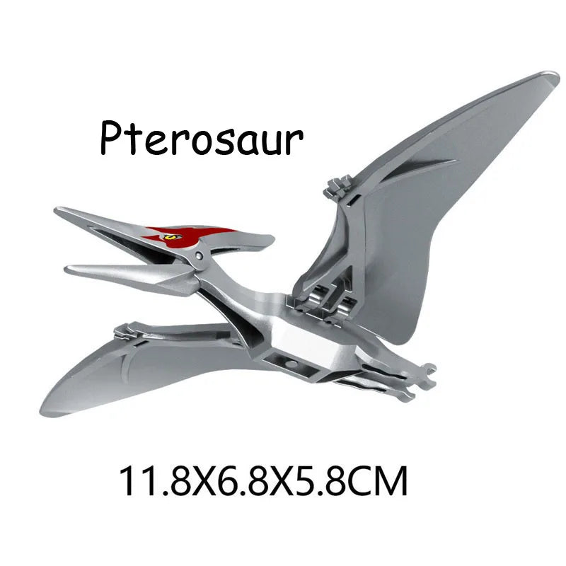 Jurassic Dinosaur World Park Indominus Rex Gyrosphere Escape Ball Owen Blue Model Building Blocks Enlighten Toys For Children