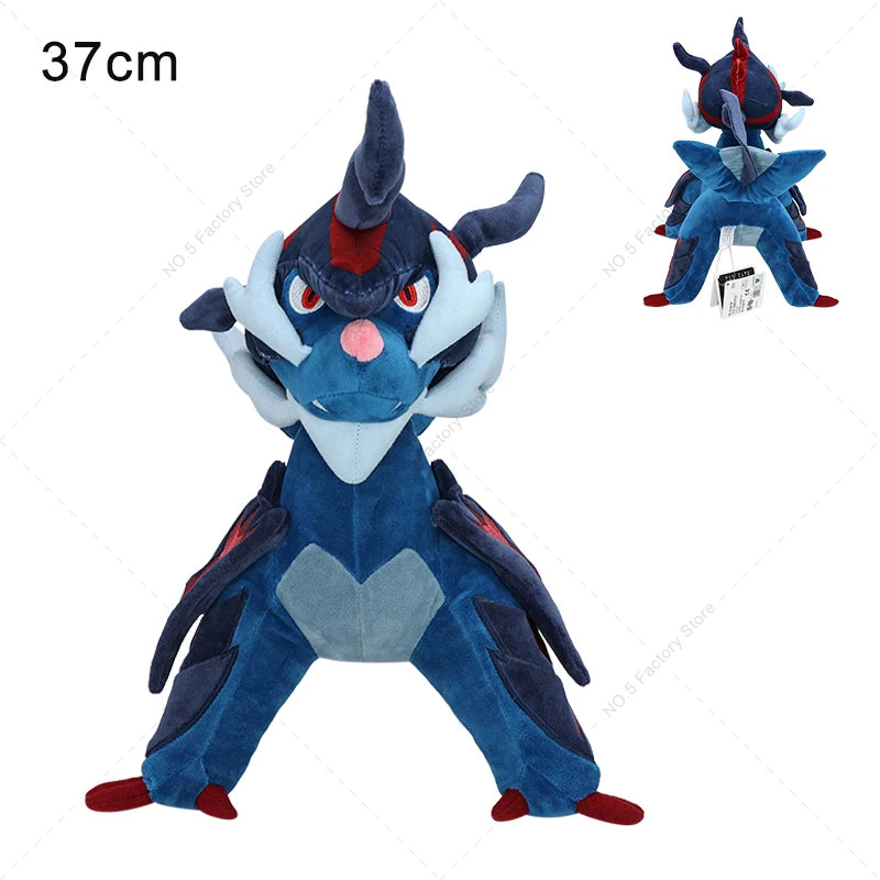 70 Styles Pokemon Plush Toys Kawaii Charizard Lucario Dragonair Rayquaza Gyarados Anime Soft Dolls Kids Birthday Christmas Gifts