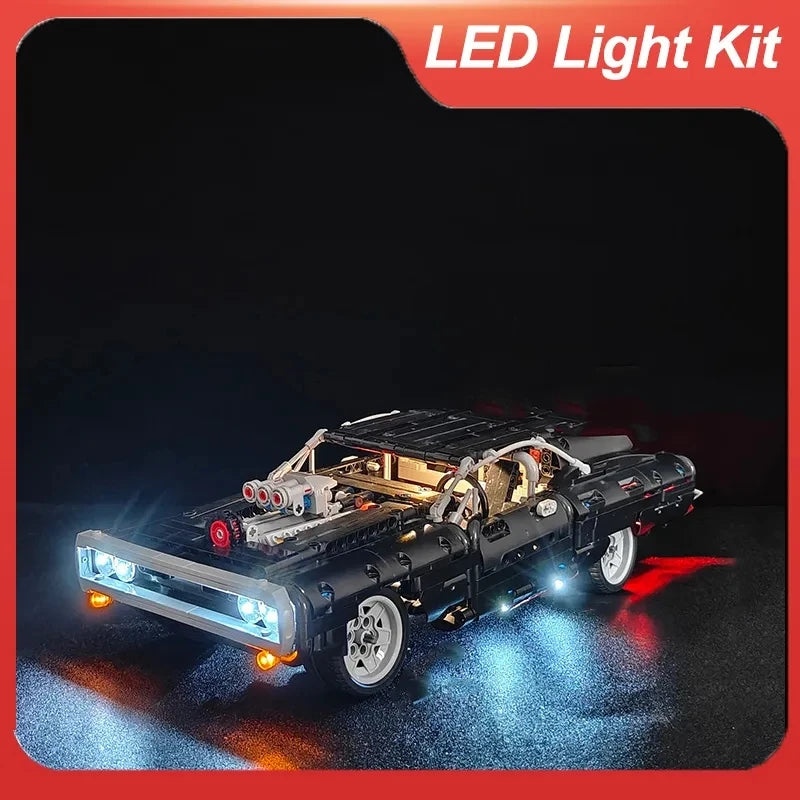 LED Building block lighting kit 42111 Dom's Dodge Charger (only light no model)