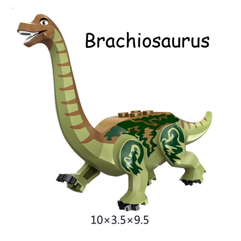 Jurassic Dinosaur World Park Indominus Rex Gyrosphere Escape Ball Owen Blue Model Building Blocks Enlighten Toys For Children