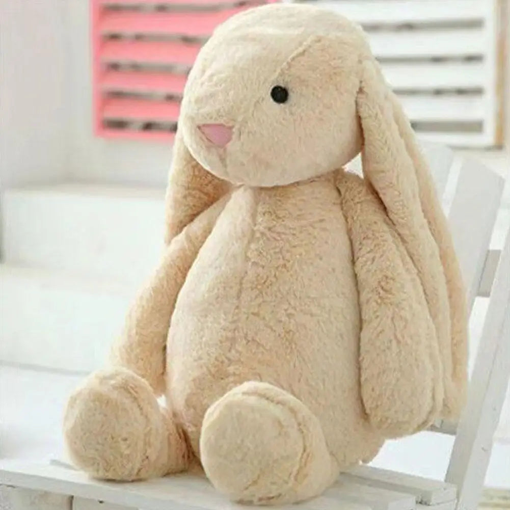 Cute Plush Toy Stuffed Toy Rabbit Doll Babies Sleeping Companion Kawaii Plush Long Ear Rabbit Doll Kids Gift Bedroom Plush Decor