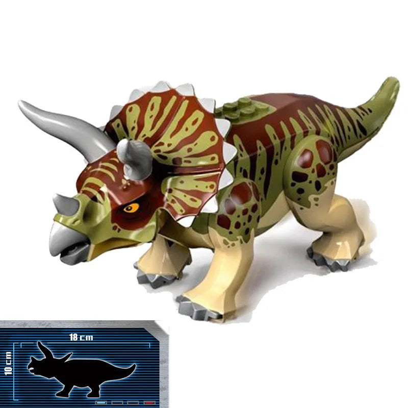 Jurassic Dinosaur World Park Indominus Rex Gyrosphere Escape Ball Owen Blue Model Building Blocks Enlighten Toys For Children