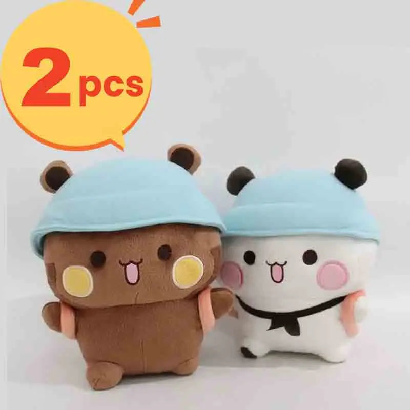 Cute Expression Package Doll Bubu Dudu Plush Toy Yier Panda Bear Plushie Doll Soft Stuffed Animal Decor Children Toy Gift