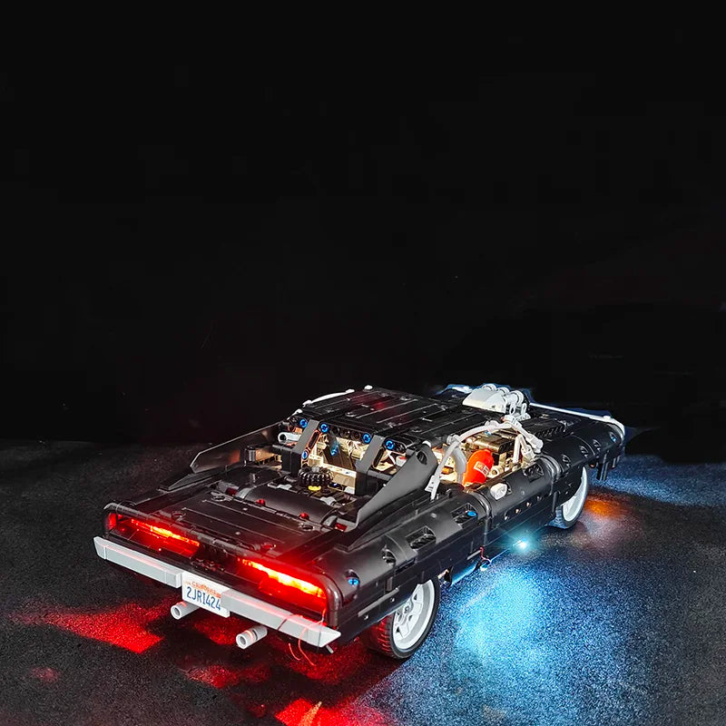 LED Building block lighting kit 42111 Dom's Dodge Charger (only light no model)